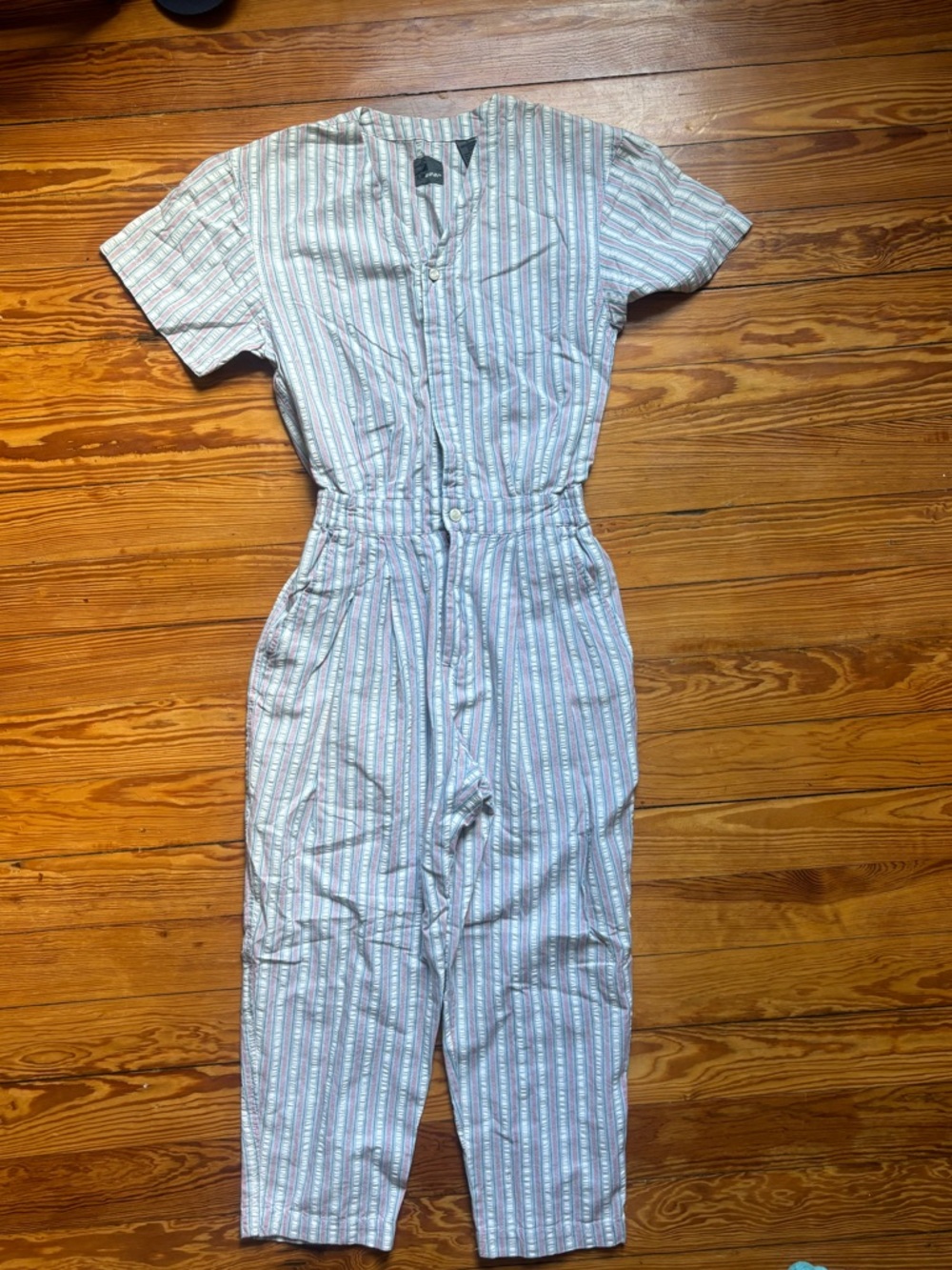 NWT vintage Lizwear 100% cotton jumpsuit, size 4